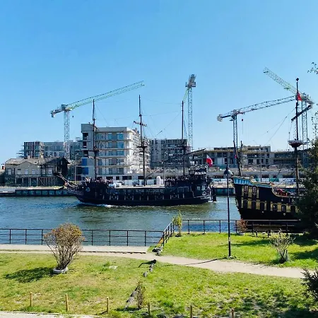Apartamenty S&S Chlebova Gdansk Z Widokiem Na Rzeke Motlawe, Stare Miasto Exterior photo