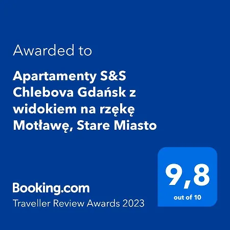Apartamenty S&S Chlebova Gdansk Z Widokiem Na Rzeke Motlawe, Stare Miasto Exterior photo